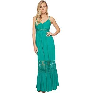 NWT Jack by BB Dakota Kaia Green Maxi Dress